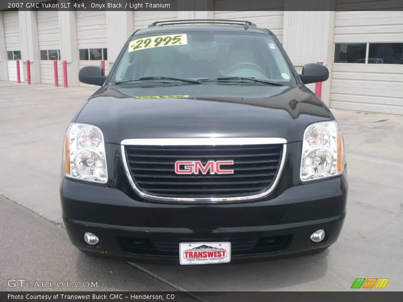Onyx Black / Light Titanium 2007 GMC Yukon SLT 4x4