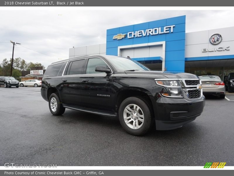 Black / Jet Black 2018 Chevrolet Suburban LT