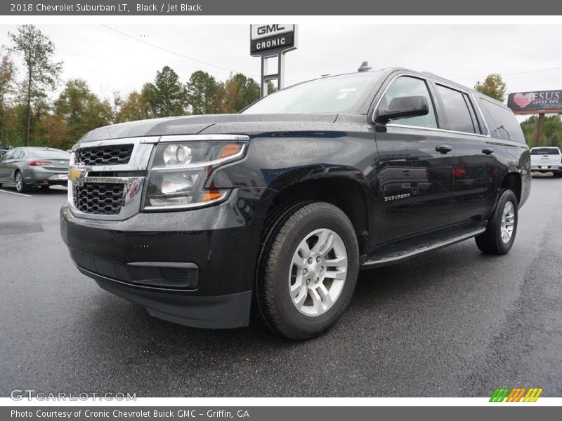 Black / Jet Black 2018 Chevrolet Suburban LT