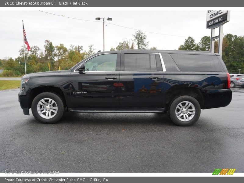 Black / Jet Black 2018 Chevrolet Suburban LT