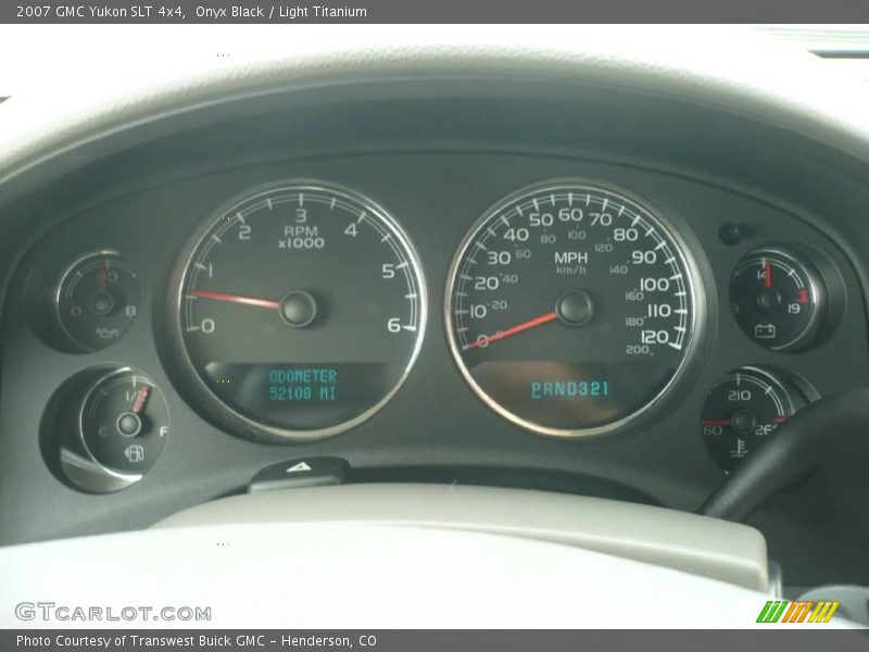 Onyx Black / Light Titanium 2007 GMC Yukon SLT 4x4