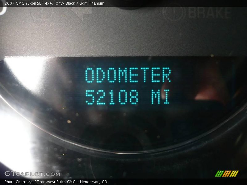 Onyx Black / Light Titanium 2007 GMC Yukon SLT 4x4