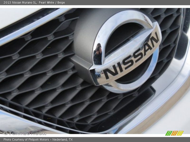 Pearl White / Beige 2013 Nissan Murano SL