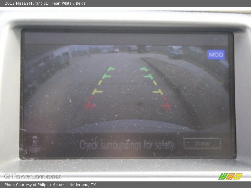 Pearl White / Beige 2013 Nissan Murano SL