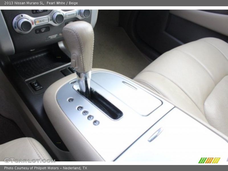 Pearl White / Beige 2013 Nissan Murano SL