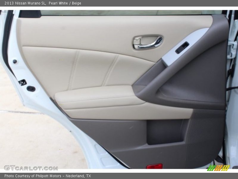 Pearl White / Beige 2013 Nissan Murano SL