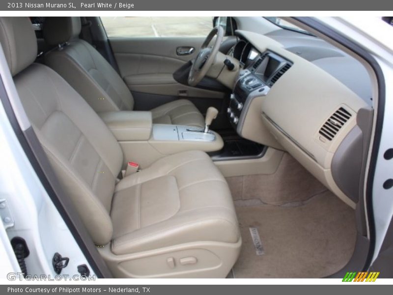 Pearl White / Beige 2013 Nissan Murano SL