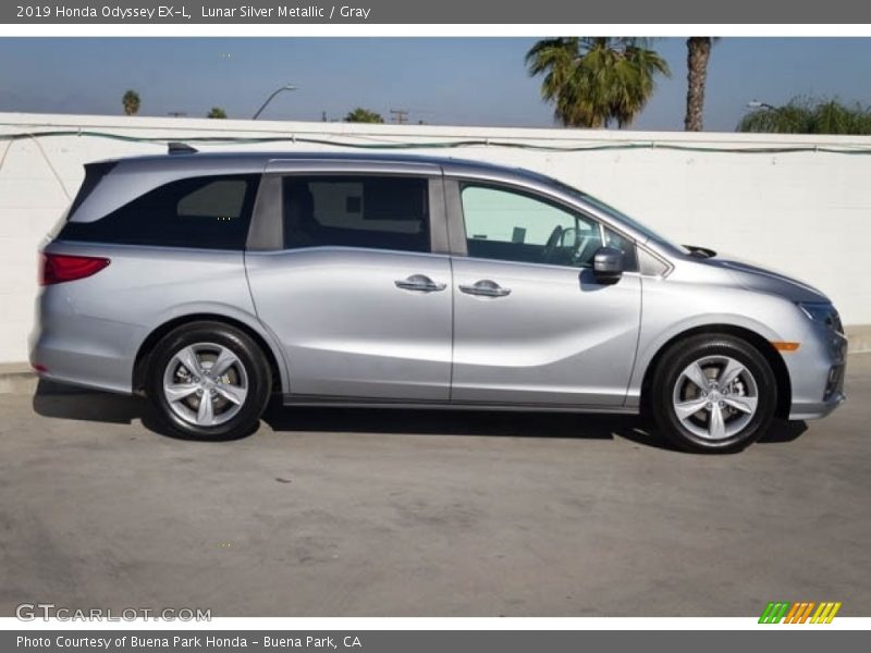 Lunar Silver Metallic / Gray 2019 Honda Odyssey EX-L