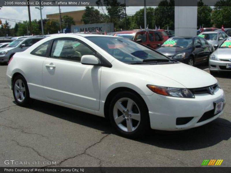 Taffeta White / Ivory 2006 Honda Civic EX Coupe