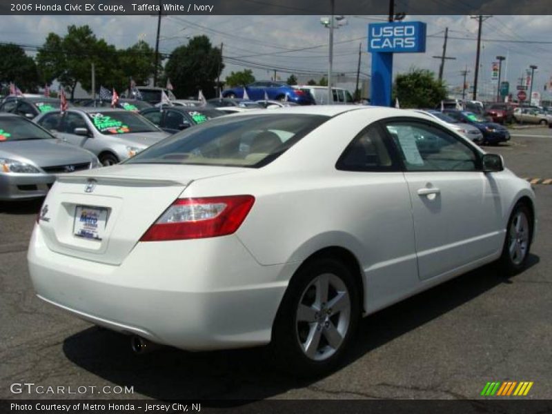 Taffeta White / Ivory 2006 Honda Civic EX Coupe