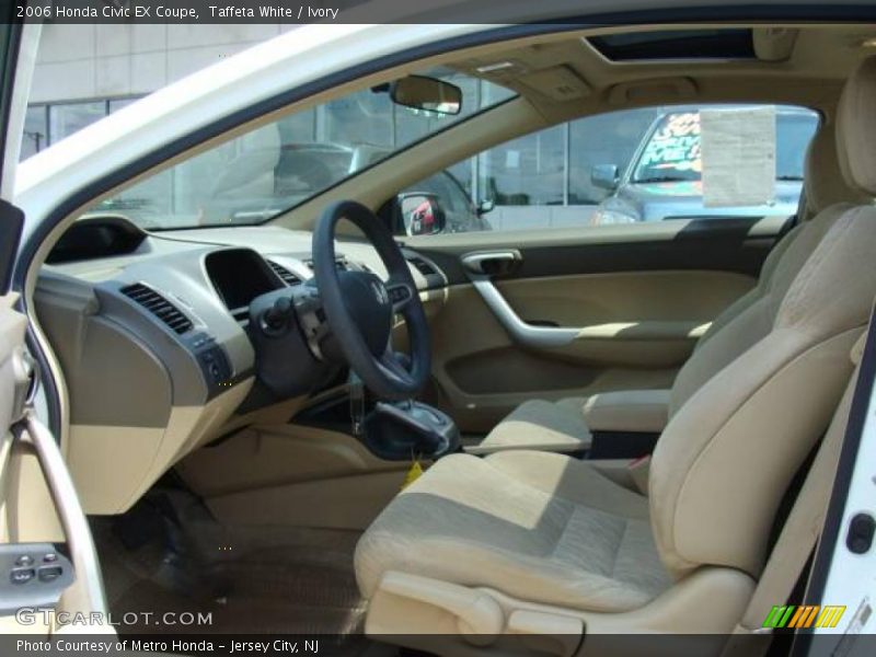 Taffeta White / Ivory 2006 Honda Civic EX Coupe