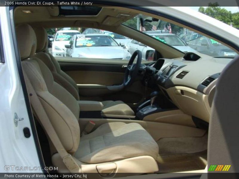 Taffeta White / Ivory 2006 Honda Civic EX Coupe