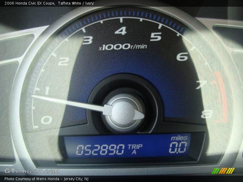Taffeta White / Ivory 2006 Honda Civic EX Coupe