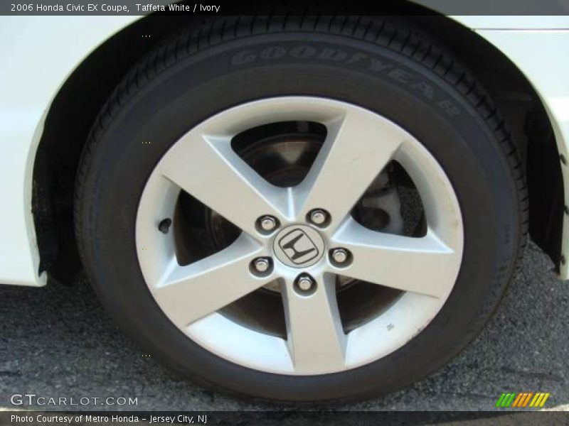 Taffeta White / Ivory 2006 Honda Civic EX Coupe