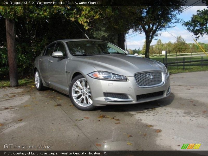 Cashmere Metallic / Barley/Warm Charcoal 2013 Jaguar XF 3.0