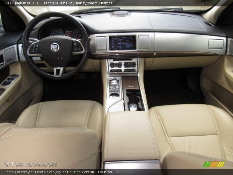 Cashmere Metallic / Barley/Warm Charcoal 2013 Jaguar XF 3.0