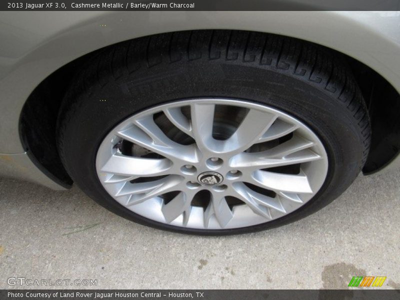 Cashmere Metallic / Barley/Warm Charcoal 2013 Jaguar XF 3.0