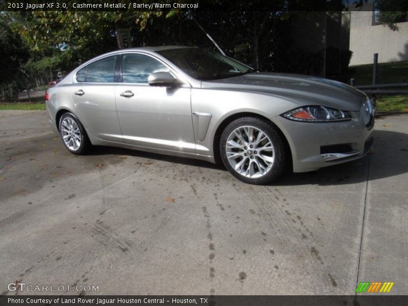 Cashmere Metallic / Barley/Warm Charcoal 2013 Jaguar XF 3.0