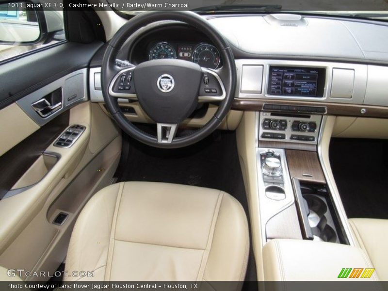 Cashmere Metallic / Barley/Warm Charcoal 2013 Jaguar XF 3.0