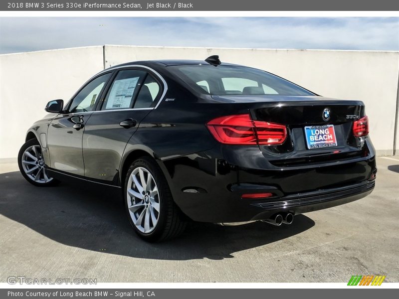 Jet Black / Black 2018 BMW 3 Series 330e iPerformance Sedan