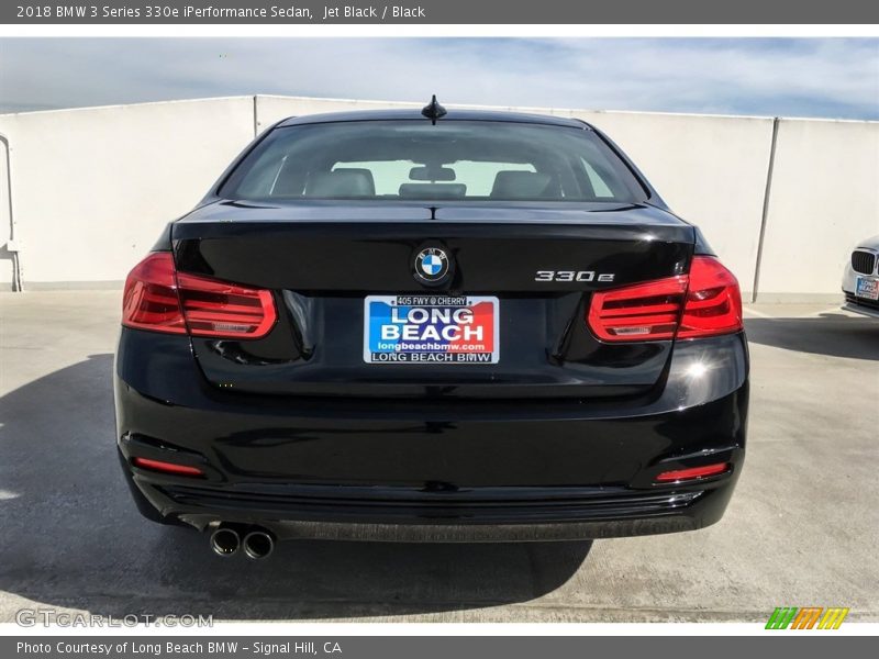 Jet Black / Black 2018 BMW 3 Series 330e iPerformance Sedan