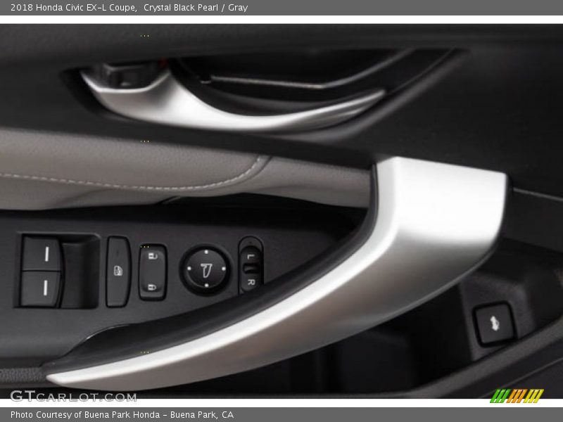Controls of 2018 Civic EX-L Coupe