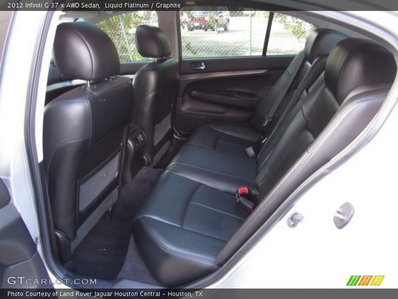 Liquid Platinum / Graphite 2012 Infiniti G 37 x AWD Sedan