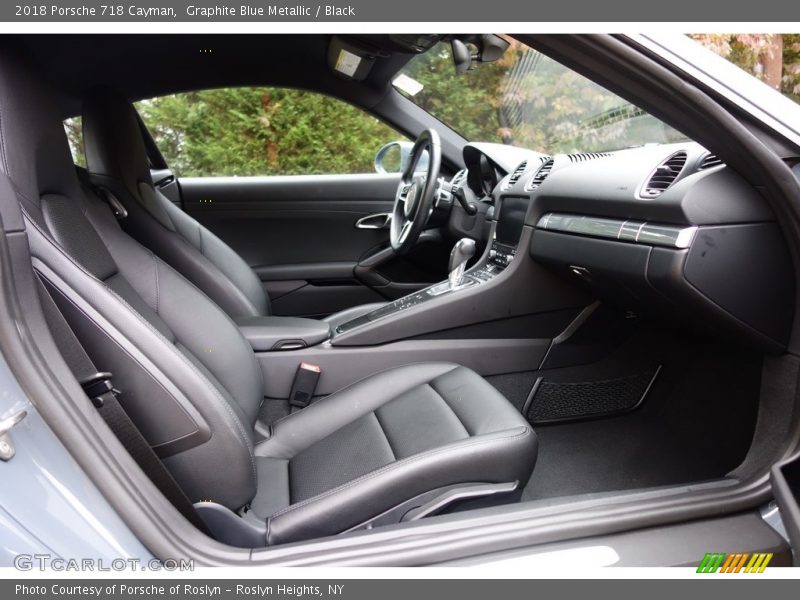 Front Seat of 2018 718 Cayman 