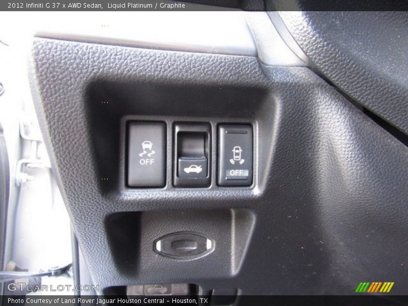 Liquid Platinum / Graphite 2012 Infiniti G 37 x AWD Sedan