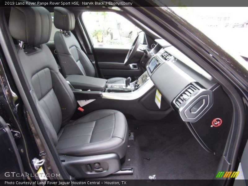 Front Seat of 2019 Range Rover Sport HSE