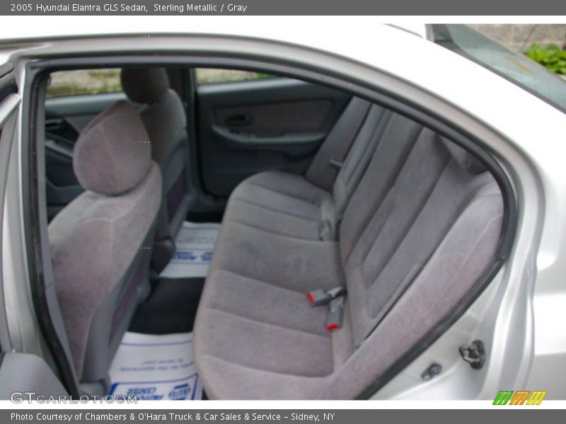 Sterling Metallic / Gray 2005 Hyundai Elantra GLS Sedan