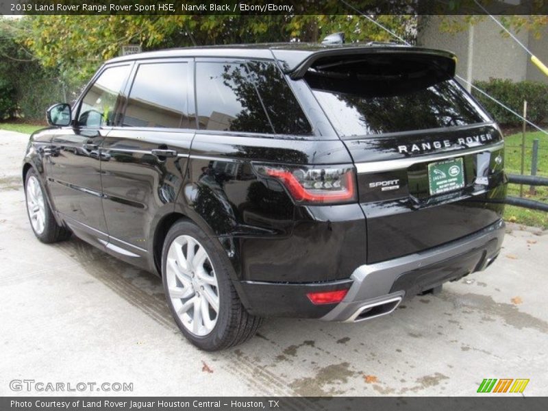 Narvik Black / Ebony/Ebony 2019 Land Rover Range Rover Sport HSE