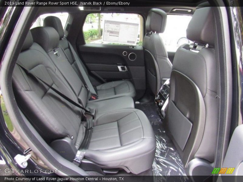 Rear Seat of 2019 Range Rover Sport HSE