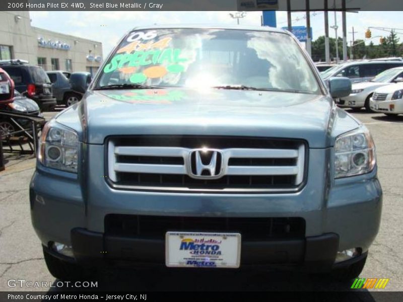 Steel Blue Metallic / Gray 2006 Honda Pilot EX 4WD