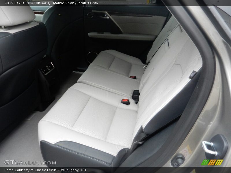 Atomic Silver / Stratus Gray 2019 Lexus RX 450h AWD