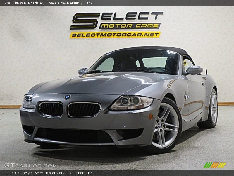 Space Gray Metallic / Black 2008 BMW M Roadster