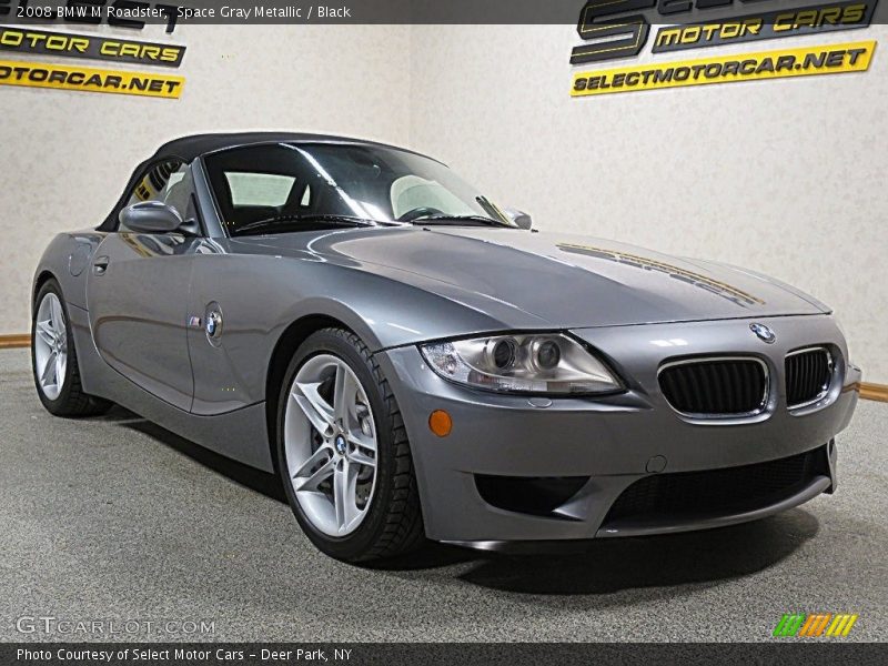 Space Gray Metallic / Black 2008 BMW M Roadster