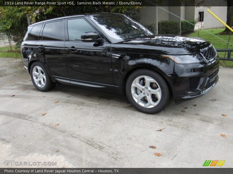 Santorini Black Metallic / Ebony/Ebony 2019 Land Rover Range Rover Sport HSE