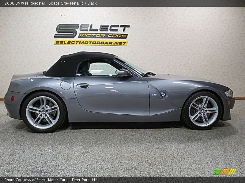 Space Gray Metallic / Black 2008 BMW M Roadster