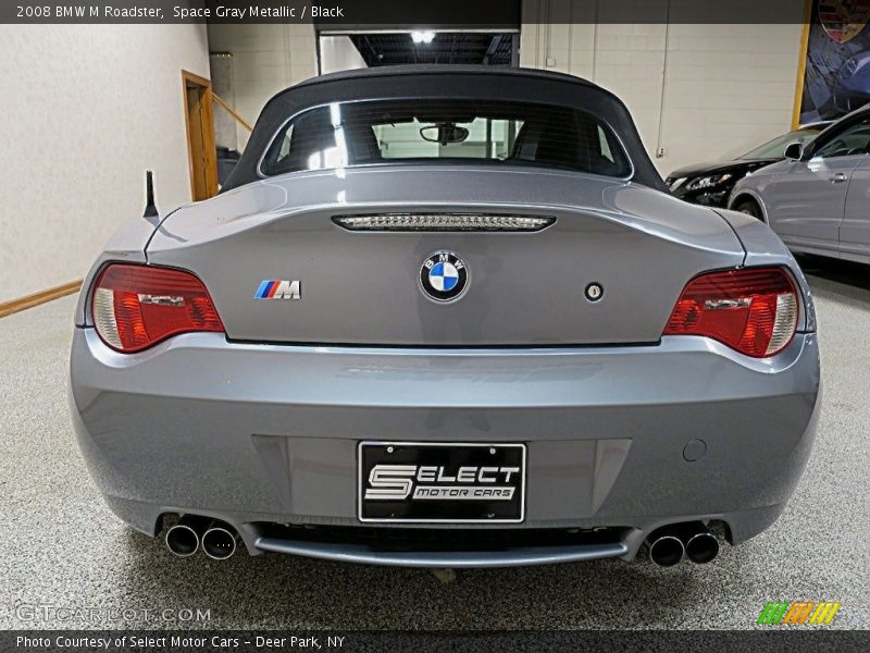 Space Gray Metallic / Black 2008 BMW M Roadster