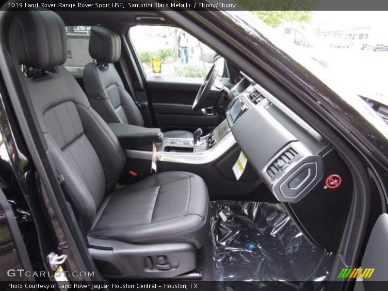 Front Seat of 2019 Range Rover Sport HSE