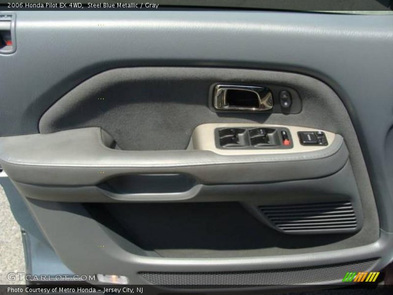 Steel Blue Metallic / Gray 2006 Honda Pilot EX 4WD
