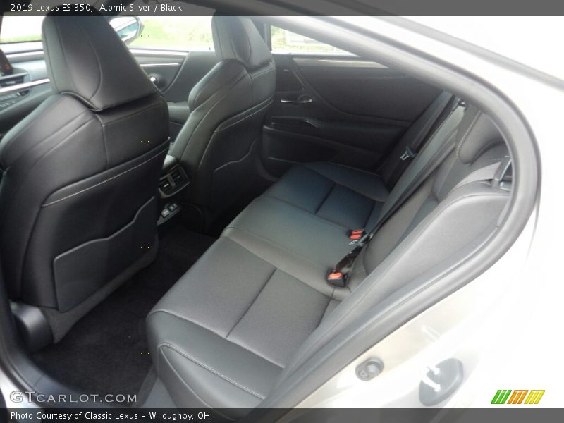 Atomic Silver / Black 2019 Lexus ES 350