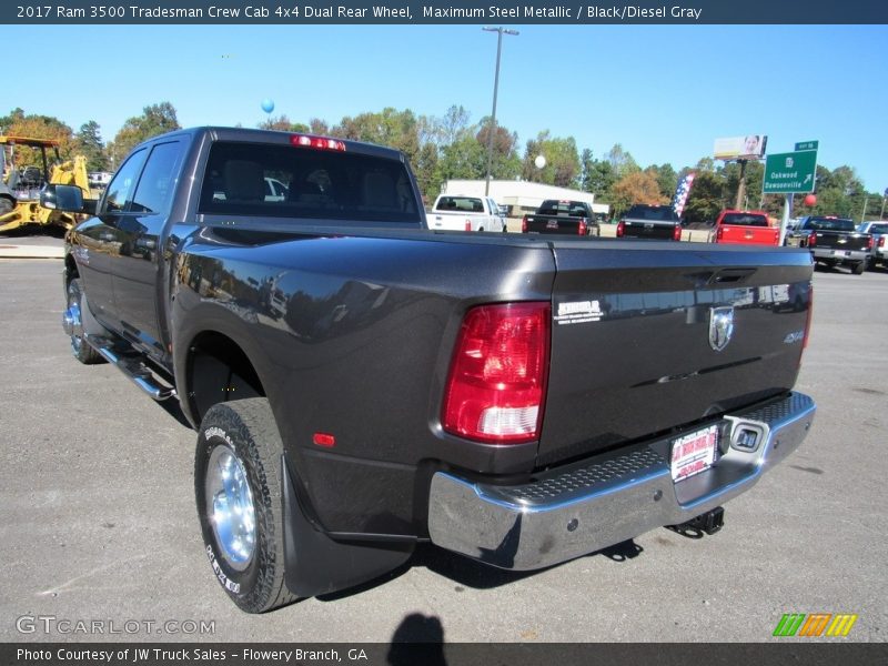 Maximum Steel Metallic / Black/Diesel Gray 2017 Ram 3500 Tradesman Crew Cab 4x4 Dual Rear Wheel