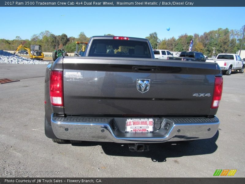 Maximum Steel Metallic / Black/Diesel Gray 2017 Ram 3500 Tradesman Crew Cab 4x4 Dual Rear Wheel
