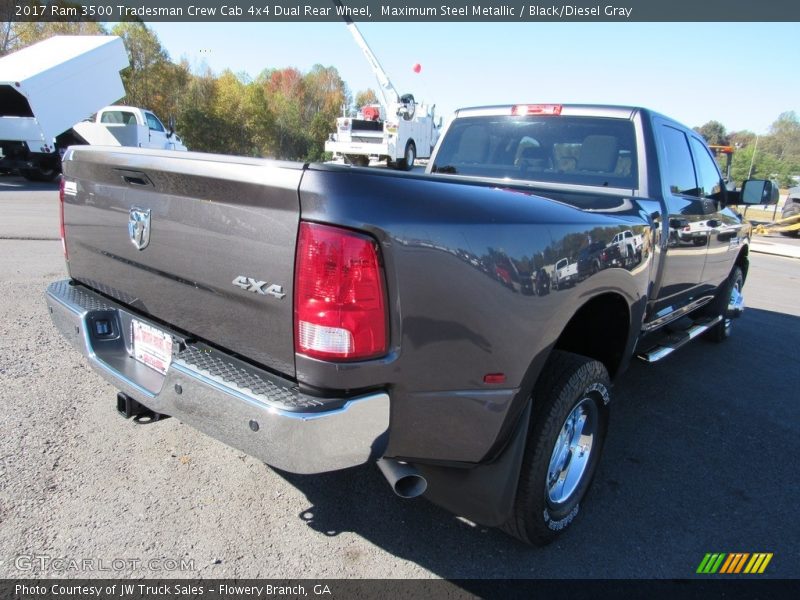 Maximum Steel Metallic / Black/Diesel Gray 2017 Ram 3500 Tradesman Crew Cab 4x4 Dual Rear Wheel