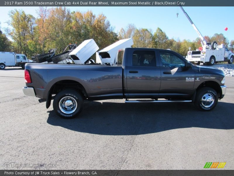 Maximum Steel Metallic / Black/Diesel Gray 2017 Ram 3500 Tradesman Crew Cab 4x4 Dual Rear Wheel