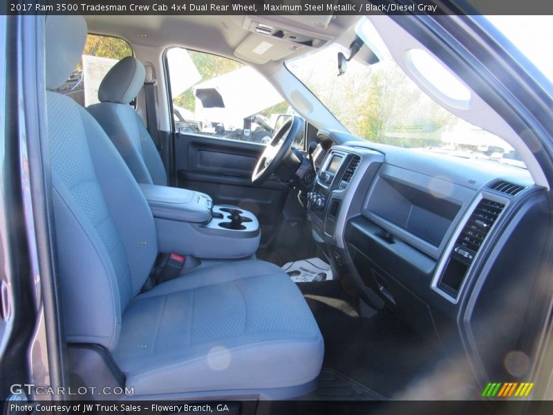 Maximum Steel Metallic / Black/Diesel Gray 2017 Ram 3500 Tradesman Crew Cab 4x4 Dual Rear Wheel