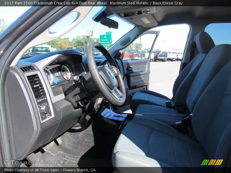 Maximum Steel Metallic / Black/Diesel Gray 2017 Ram 3500 Tradesman Crew Cab 4x4 Dual Rear Wheel