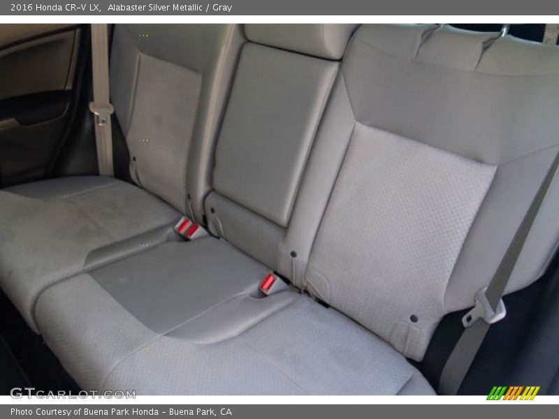 Alabaster Silver Metallic / Gray 2016 Honda CR-V LX